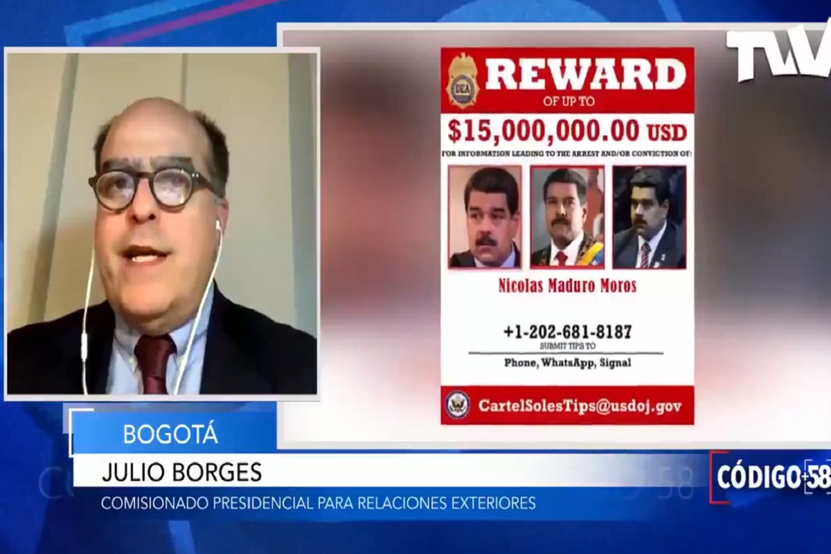 Borges: Venezuela ya es oficialmente un narco Estado