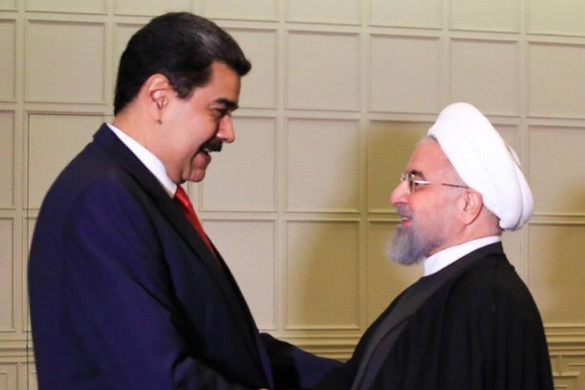 Maduro y Rohaní evalúan hacer un frente común para luchar contra sanciones de EEUU