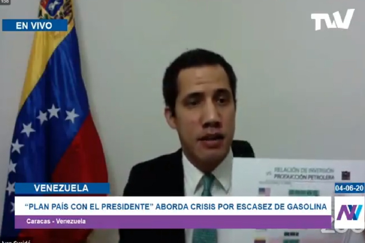 Guaidó: Está llegando al país un buque con gasolina iraní que será regalada a Cuba
