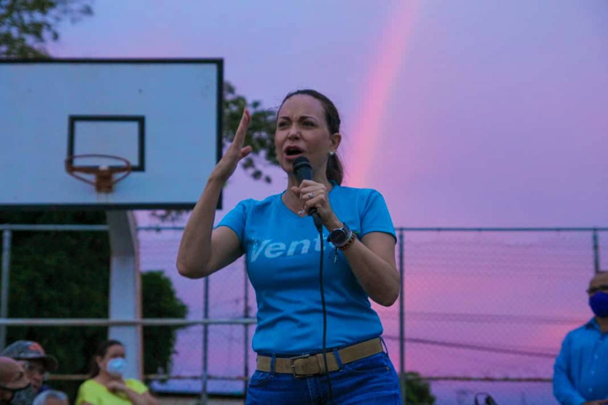 María Corina Machado partió a Mérida para visitar las zonas afectadas por las lluvias