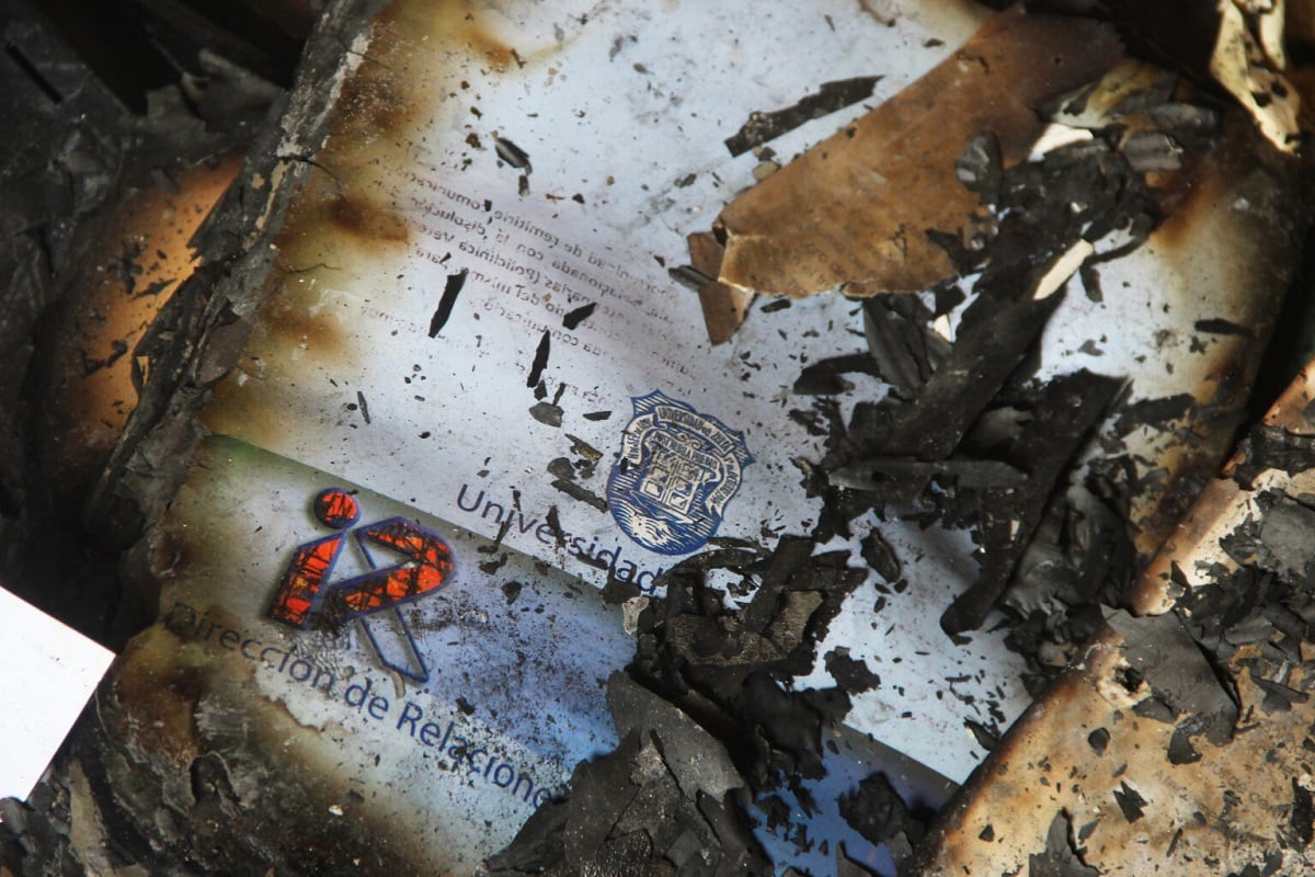 Incendio arrasó memoria histórica de Facultad Veterinaria de LUZ