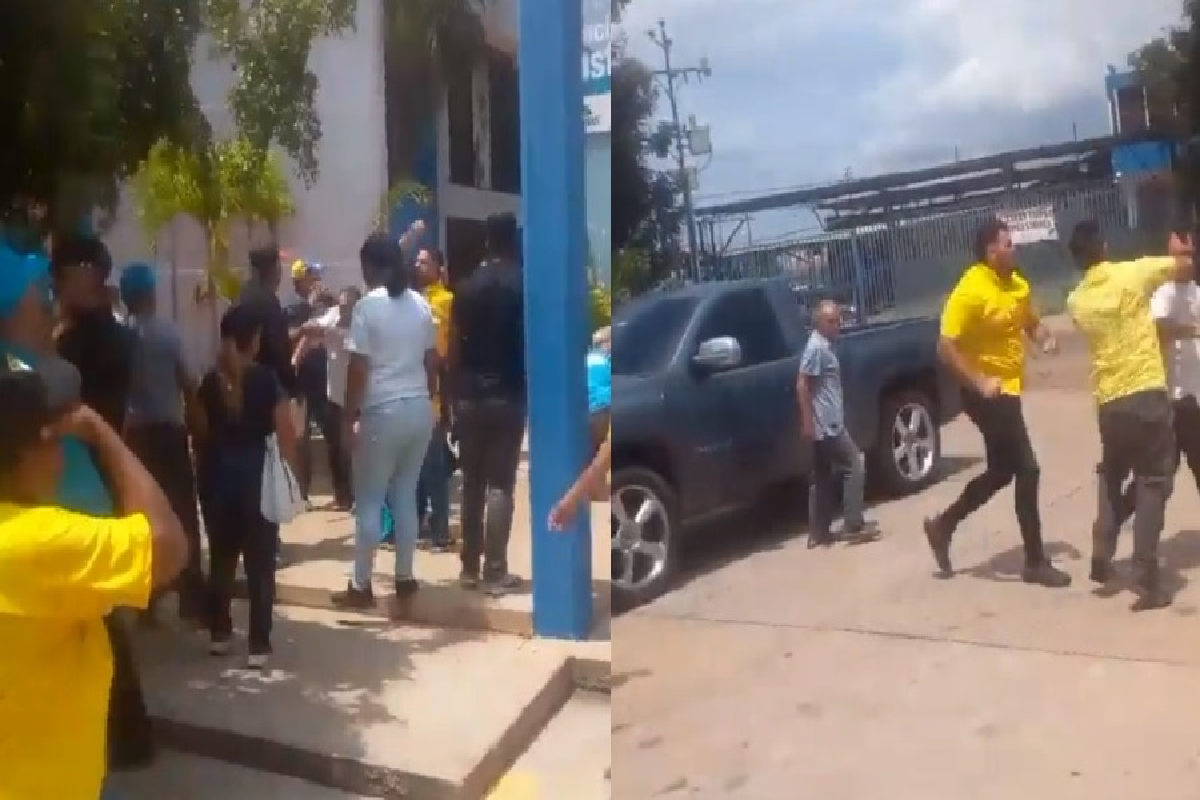 Dirigentes de Vente Venezuela y PJ se fueron a los golpes en Zulia