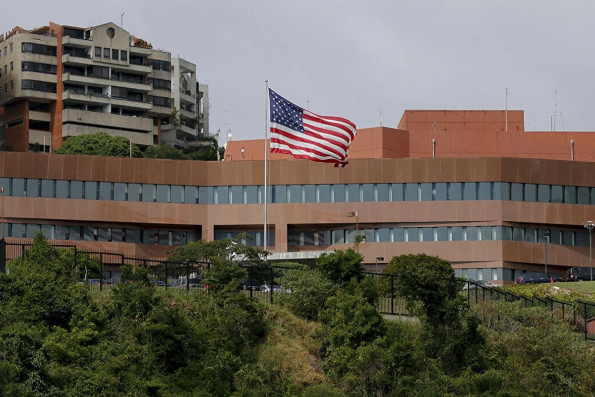 EE .UU. aclaró que no está dando entrevistas en su Embajada en Caracas