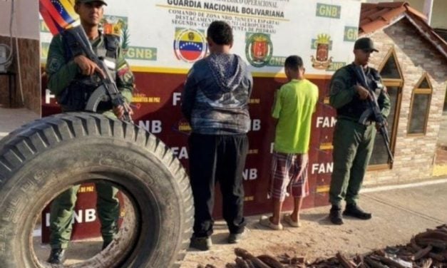 Nueva Esparta: Ocultaron más de media tonelada de cobre en un neumático de camión