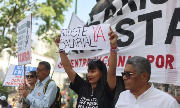 Gremios laborales marchan este jueves en Caracas por aumento salarial