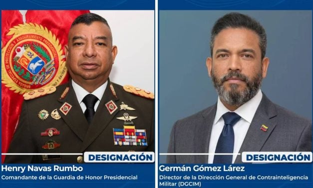 Ejecutivo nacional anunció cambios en la Guardia de Honor Presidencial y la Dgcim