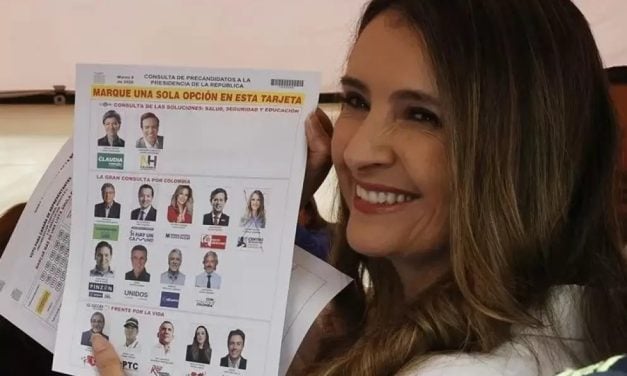Uribista Paloma Valencia ganó consulta y será candidata presidencial en Colombia