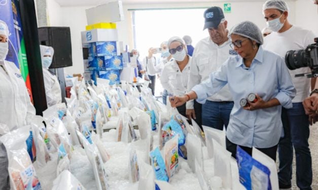 Delcy Rodríguez reafirmó el respaldo del Ejecutivo al sector productivo nacional