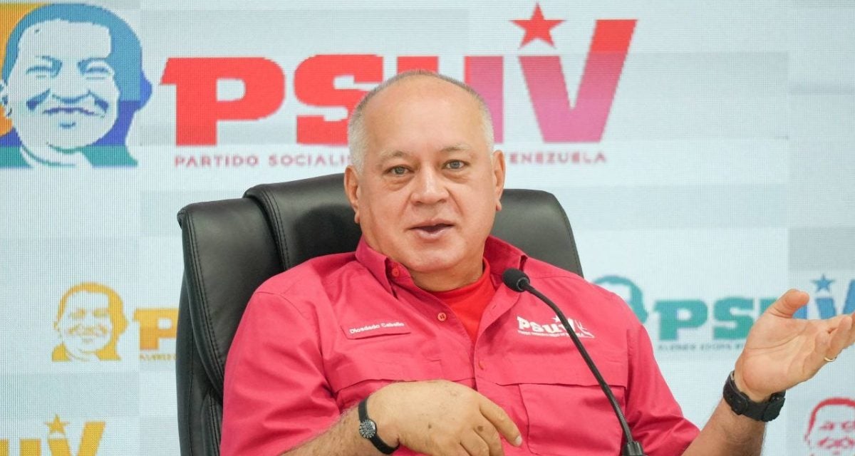 Cabello reportó participación superior al 35% en varios estados durante consulta popular