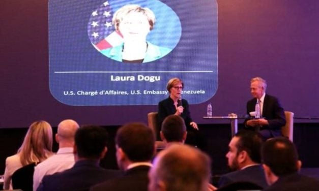 Laura Dogu sostuvo un encuentro con inversionistas estadounidenses en Caracas