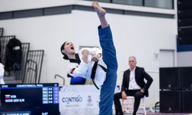 La venezolana Nancy Haidar se alza con oro tras dominar el taekwondo en Panamá