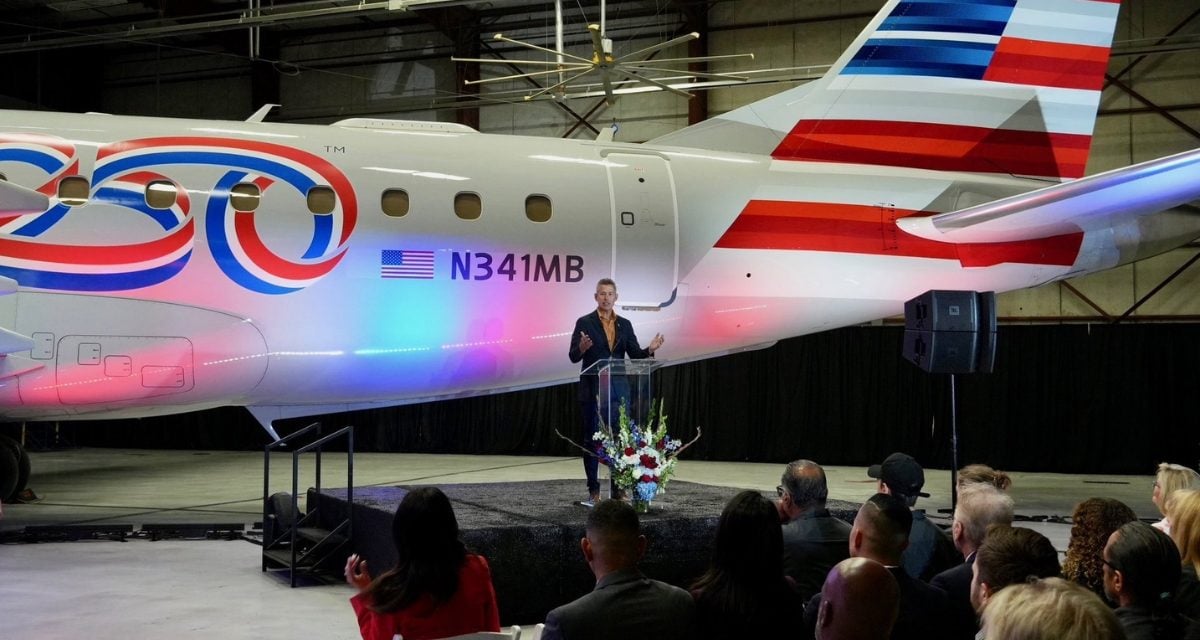 Presentaron el avión de American Airlines que viajará a Caracas sin escalas