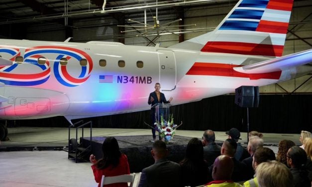 Presentaron el avión de American Airlines que viajará a Caracas sin escalas