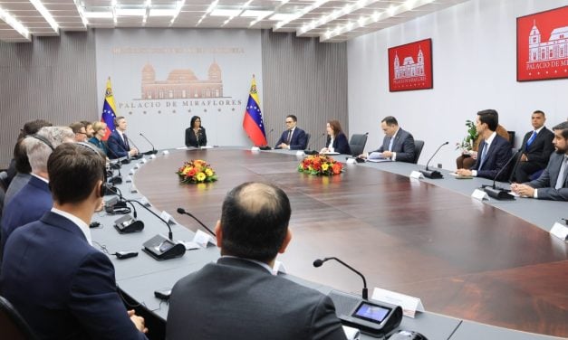 Delcy Rodríguez se reunió con subsecretario de Energía de EE. UU. Kyle Haustveit