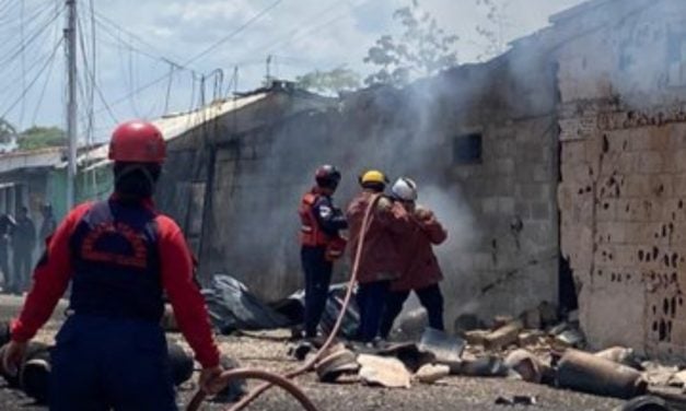 Explosión de bombonas de gas afectó cinco viviendas en comunidad de Cojedes