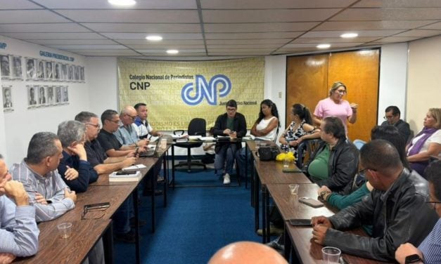 PUD presentó su hoja de ruta transicional ante los gremios periodísticos