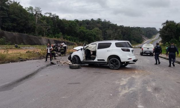 Conductor borracho choca de frente y mata a joven de Maturín en Manaos